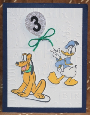 365 Boys Birthday - Donald and Pluto