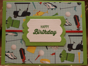 784 Generic Birthday - Golf