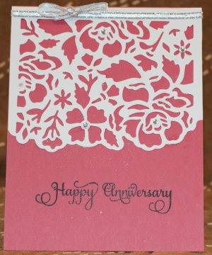 200 Anniversary - Detailed Floral Die Cut