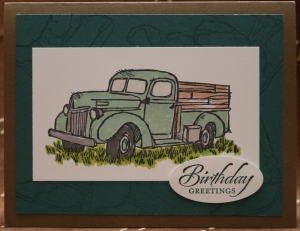 544 Male Birthday - Old Truck