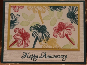 537 Anniversary - Multi Color Flowers