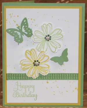 330 Female Birthday - Flowers and Butterflies