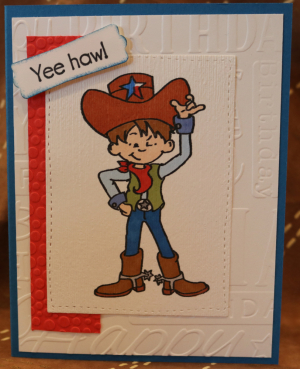 527a Custom - Birthday Cowboy