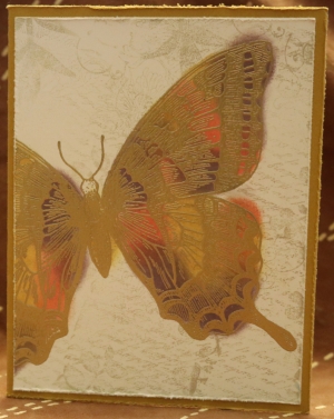 646 Custom  - Embossed Swallowtail