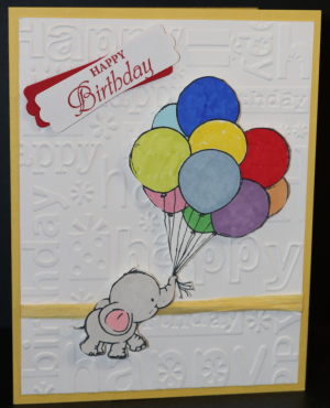 238 Generic Birthday - Bella the Elephant