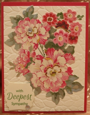 938 Sympathy - Flower Die Cut