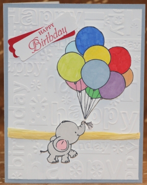 237 Generic Birthday - Bella the Elephant