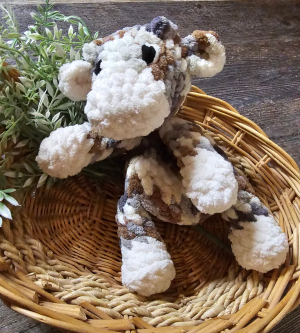 AW012 - Crochet Snuggle Animals - Cow