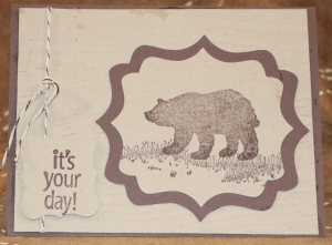 022 Male Birthday - Bear