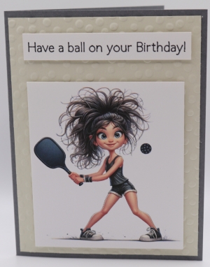 1092hb Pickleball - Pickleball Girl