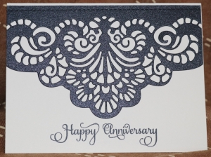 441 Anniversary - Lace Flower Border