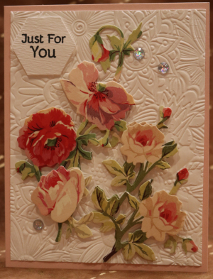 597b Female Birthday - Flower Die Cut
