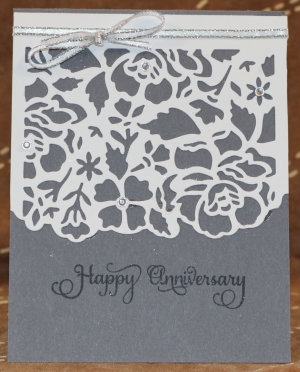 199 Anniversary - Detailed Floral Die Cut
