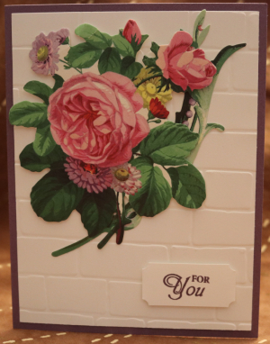 664 Female Birthday - Flower Die Cut