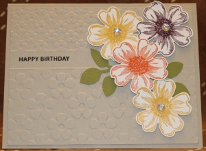 559 Female Birthday - Flowers and Leaves
