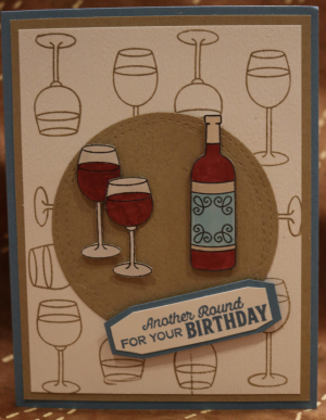 841a Custom - Birthday with Wine