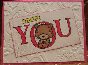 778c Valentine's Day - Just for you Kitty