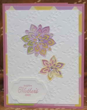 393 Mother's Day - Flower Die Cut
