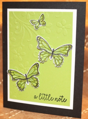 556 Female Birthday - Color Challenge Butterfly
