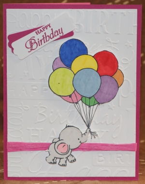 236 Generic Birthday - Bella the Elephant