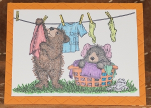 064 Animals - Bears with Laundry