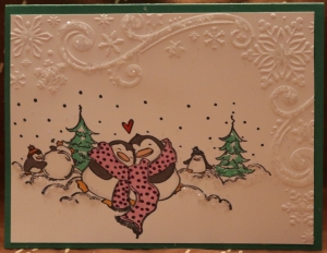 594 Holiday - Penguins