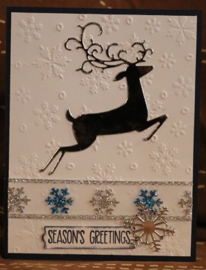 524 Holiday - Silver Deer