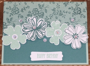 185 Female Birthday - Lace and Flowers
